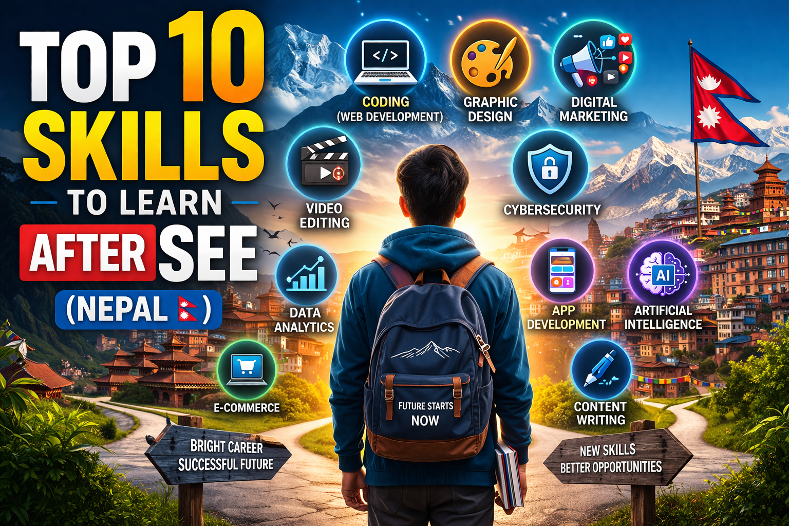 Top 10 High-Demand Skills to Learn After SEE in Nepal
