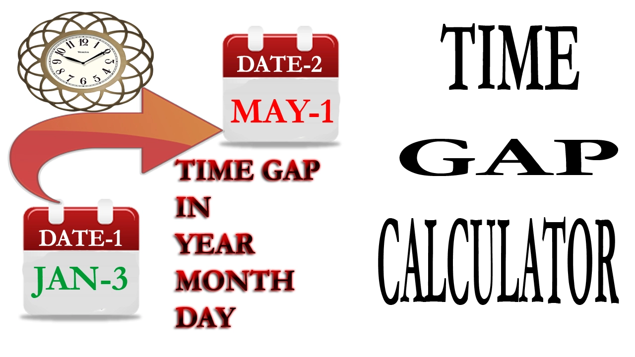 English Time Gap Calculator